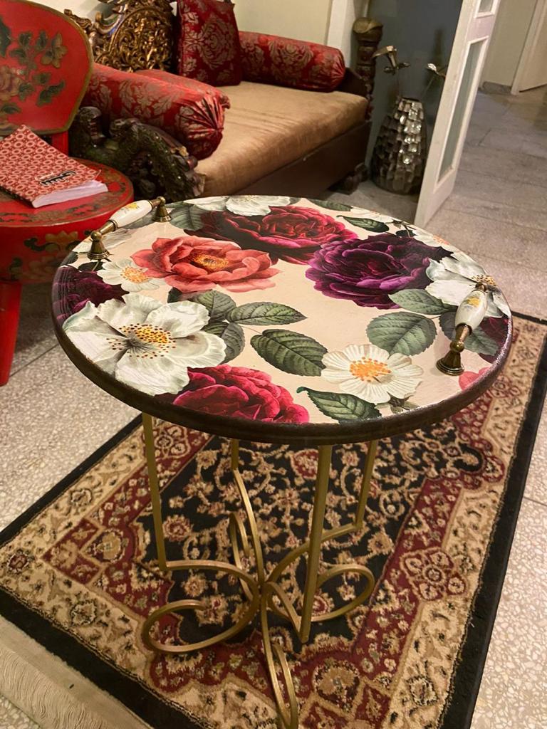 Flowered Table