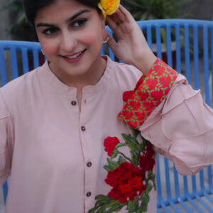 Peach Kurta - Image 3